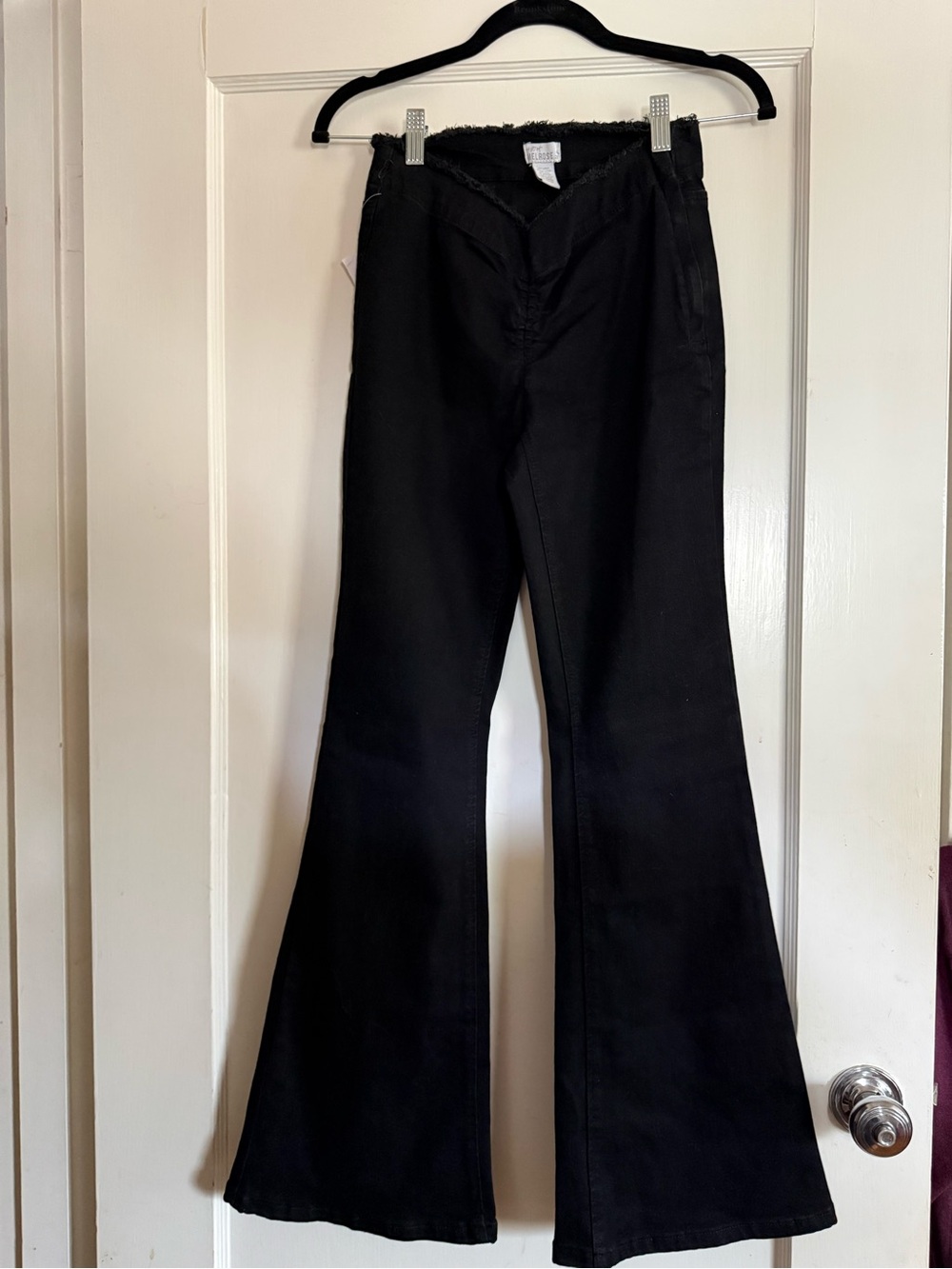 West of Melrose NWT Size 26 Black Flare Women's Jeans - Classic High-Rise Fit